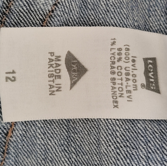 Womens Levi Strauss & Co. Capri 515 Jean's Size 12 - Picture 7 of 7